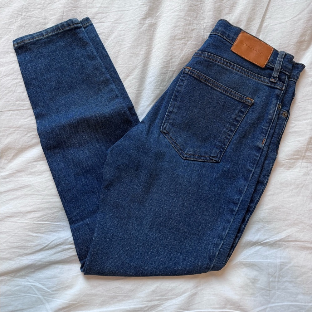 Everlane Women’s Dark Blue Skinny  Ankle Jeans